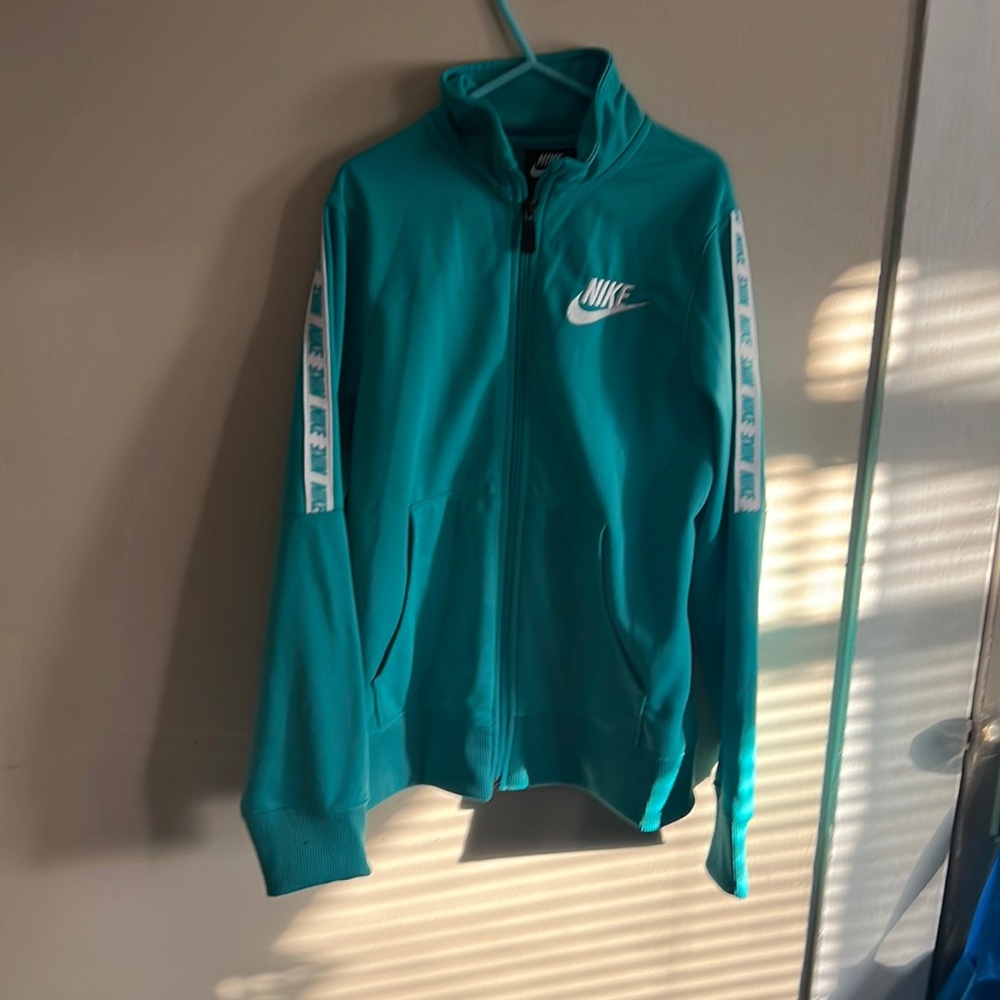 Teal jacket for girls in large